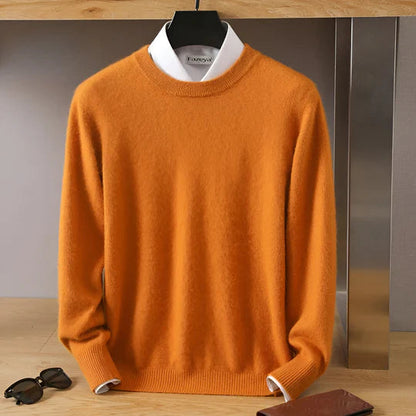 Mateo - Suéter de cashmere cuello redondo hombre