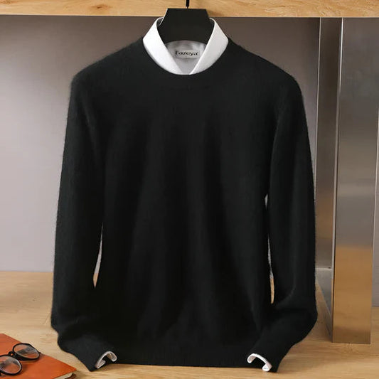 Mateo - Suéter de cashmere cuello redondo hombre