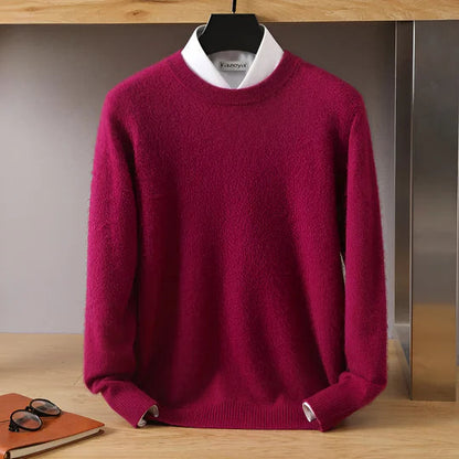Mateo - Suéter de cashmere cuello redondo hombre
