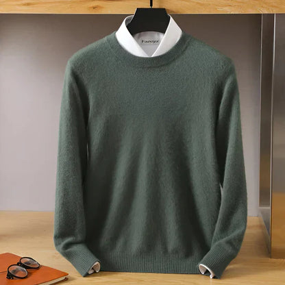 Mateo - Suéter de cashmere cuello redondo hombre
