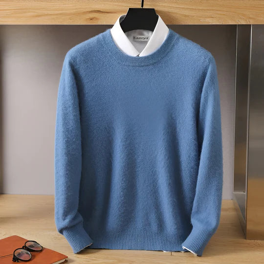Mateo - Suéter de cashmere cuello redondo hombre