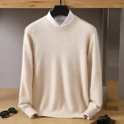 Mateo - Suéter de cashmere cuello redondo hombre