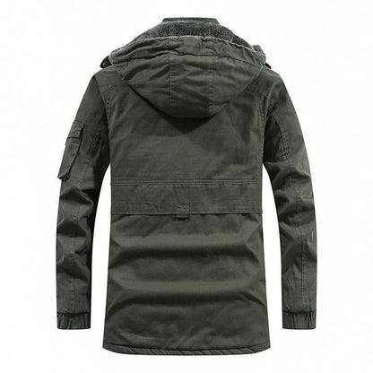 Leo – Chaqueta con Capucha y Forro de Invierno Hombre