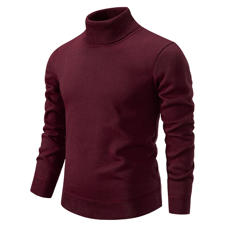 Noah – Suéter de Algodón de Cuello Alto para Hombre