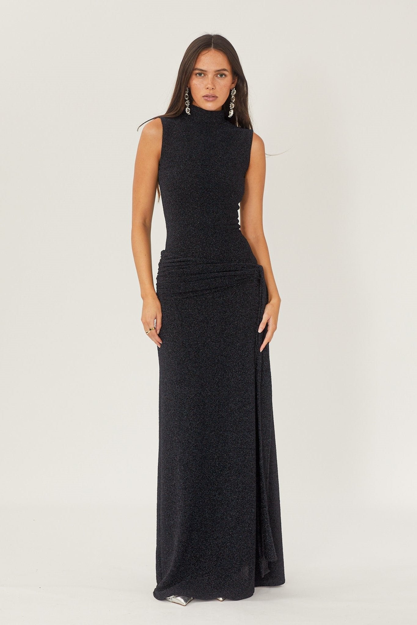 Adriana - Vestido largo sin mangas de gala