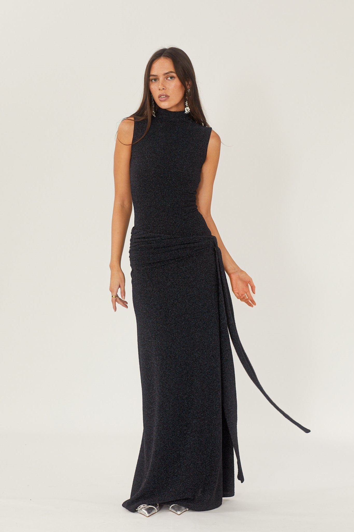 Adriana - Vestido largo sin mangas de gala