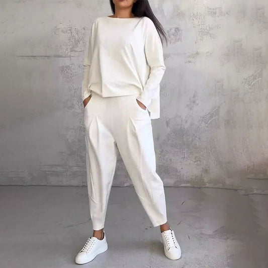 Isabelle - Conjunto casual de mujer pantalón y blusa suelta