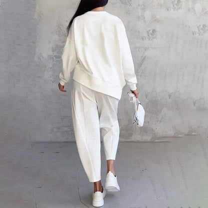 Isabelle - Conjunto casual de mujer pantalón y blusa suelta