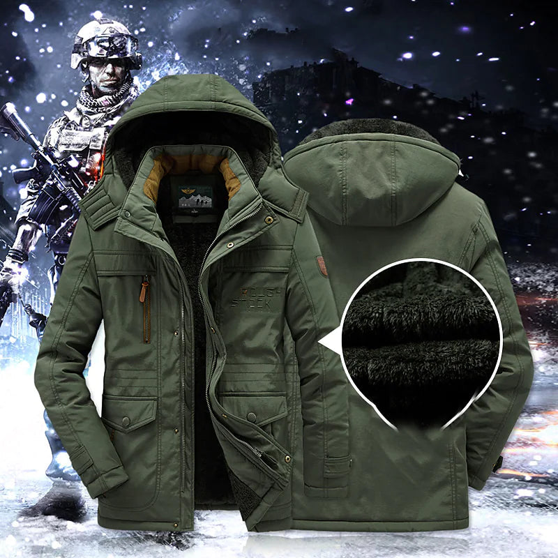 Javier – Abrigo acolchado de invierno para hombre